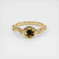 1.01 Ct. Gemstone Ring, 14K Yellow Gold 1