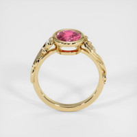 2.02 Ct. Padparadscha Sapphire Ring, 14K Yellow Gold 3