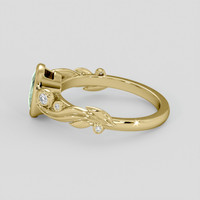 1.03 Ct. Bi Color Sapphire Ring, 14K Yellow Gold 4
