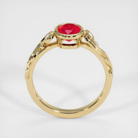 1.29 Ct. Ruby Ring, 14K Yellow Gold 3