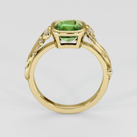 2.53 Ct. Green Sapphire Ring, 14K Yellow Gold 3