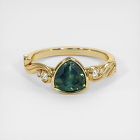 1.65 Ct. Sapphire Ring, 14K Yellow Gold 1