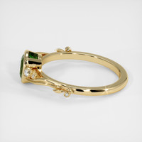 0.75 Ct. Sapphire Ring, 14K Yellow Gold 4