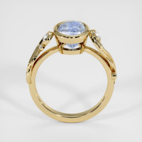 2.25 Ct. Sapphire Ring, 18K Yellow Gold 3