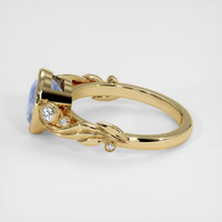 2.25 Ct. Sapphire Ring, 18K Yellow Gold 4