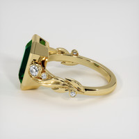 2.77 Ct. Emerald Ring, 18K Yellow Gold 4