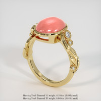 3.65 Ct. Gemstone Ring, 18K Yellow Gold 2