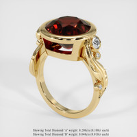 8.50 Ct. Gemstone Ring, 18K Yellow Gold 2
