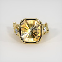 8.80 Ct. Gemstone Ring, 18K Yellow Gold 1