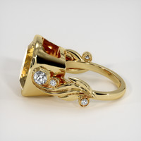 8.80 Ct. Gemstone Ring, 18K Yellow Gold 4