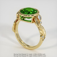 3.58 Ct. Gemstone Ring, 18K Yellow Gold 2