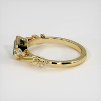 0.68 Ct. Gemstone Ring, 18K Yellow Gold 4