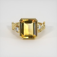 4.66 Ct. Gemstone Ring, 18K Yellow Gold 1