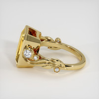 4.66 Ct. Gemstone Ring, 18K Yellow Gold 4