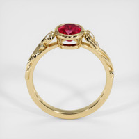 1.30 Ct. Ruby Ring, 18K Yellow Gold 3