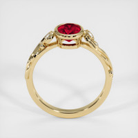 1.21 Ct. Ruby Ring, 18K Yellow Gold 3