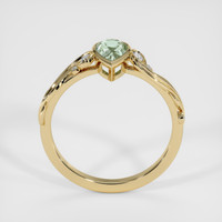 1.60 Ct. Green Sapphire Ring, 18K Yellow Gold 3