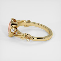 1.21 Ct. Sapphire Ring, 18K Yellow Gold 4