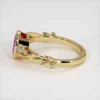 2.03 Ct. Sapphire Ring, 18K Yellow Gold 4