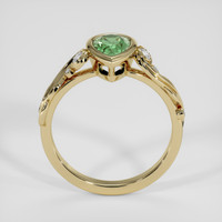 1.20 Ct. Green Sapphire Ring, 18K Yellow Gold 3