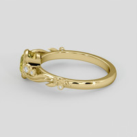 0.96 Ct. Yellow Sapphire Ring, 18K Yellow Gold 4