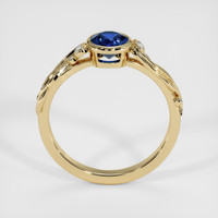 1.38 Ct. Blue Sapphire Ring, 18K Yellow Gold 3