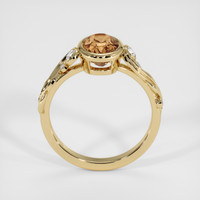 2.03 Ct. Brown Sapphire Ring, 18K Yellow Gold 3