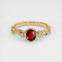 Ruby Ring 0.81 Ct., 18K Yellow Gold Preview