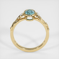 0.90 Ct. Sapphire Ring, 18K Yellow Gold 3