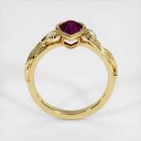 1.31 Ct. Sapphire Ring, 18K Yellow Gold 3