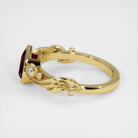 1.31 Ct. Sapphire Ring, 18K Yellow Gold 4