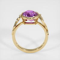 3.01 Ct. Sapphire Ring, 18K Yellow Gold 3