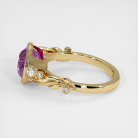 3.01 Ct. Sapphire Ring, 18K Yellow Gold 4