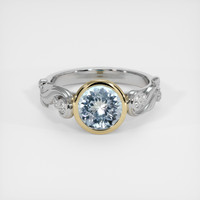 1.73 Ct. Gemstone Ring, 14K Yellow & White 1