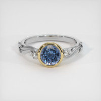 1.23 Ct. Gemstone Ring, 14K Yellow & White 1