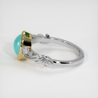 1.24 Ct. Gemstone Ring, 14K Yellow & White 4