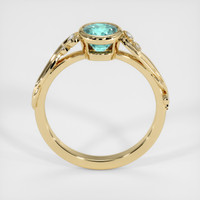 0.67 Ct. Gemstone Ring, 18K Yellow & White 3