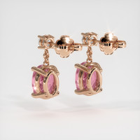 <span>2.06</span>&nbsp;<span class="tooltip-light">Ct.Tw.<span class="tooltiptext">Total Carat Weight</span></span> Gemstone Earrings, 14K Rose Gold 4