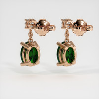 1.46 Ct.Tw. Gemstone Earrings, 14K Rose Gold 4