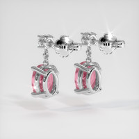 <span>2.06</span>&nbsp;<span class="tooltip-light">Ct.Tw.<span class="tooltiptext">Total Carat Weight</span></span> Gemstone Earrings, 14K White Gold 4