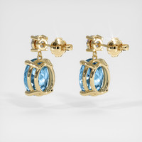 <span>1.51</span>&nbsp;<span class="tooltip-light">Ct.Tw.<span class="tooltiptext">Total Carat Weight</span></span> Gemstone Earrings, 14K Yellow Gold 4