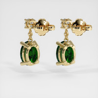 1.46 Ct.Tw. Gemstone Earrings, 18K Yellow Gold 4