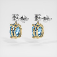 <span>1.51</span>&nbsp;<span class="tooltip-light">Ct.Tw.<span class="tooltiptext">Total Carat Weight</span></span> Gemstone Earrings, 14K Yellow & White 4