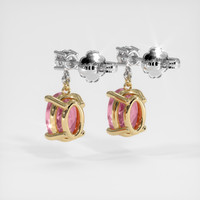 <span>2.06</span>&nbsp;<span class="tooltip-light">Ct.Tw.<span class="tooltiptext">Total Carat Weight</span></span> Gemstone Earrings, 18K Yellow & White 4