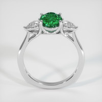 1.16 Ct. Emerald Ring, Platinum 950 3