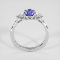 1.39 Ct. Purplish Blue Sapphire Ring, Platinum 950 3