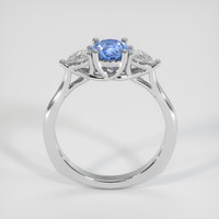 0.55 Ct. Sapphire Ring, 14K White Gold 3