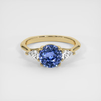 2.15 Ct. Sapphire Ring, 14K Yellow Gold 1