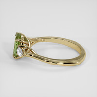 1.95 Ct. Green Sapphire Ring, 14K Yellow Gold 4