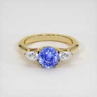 1.44 Ct. Sapphire Ring, 18K Yellow Gold 1